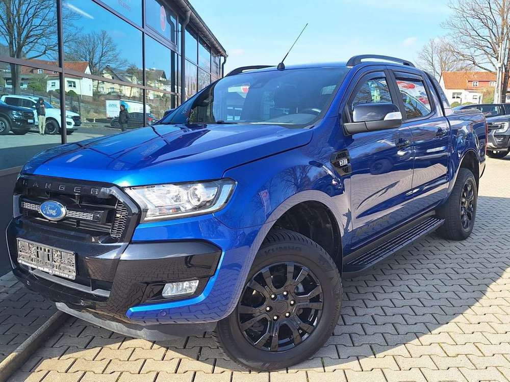 Ford Ranger Wildtrak X blue Edition Rollo Doka Np54t€