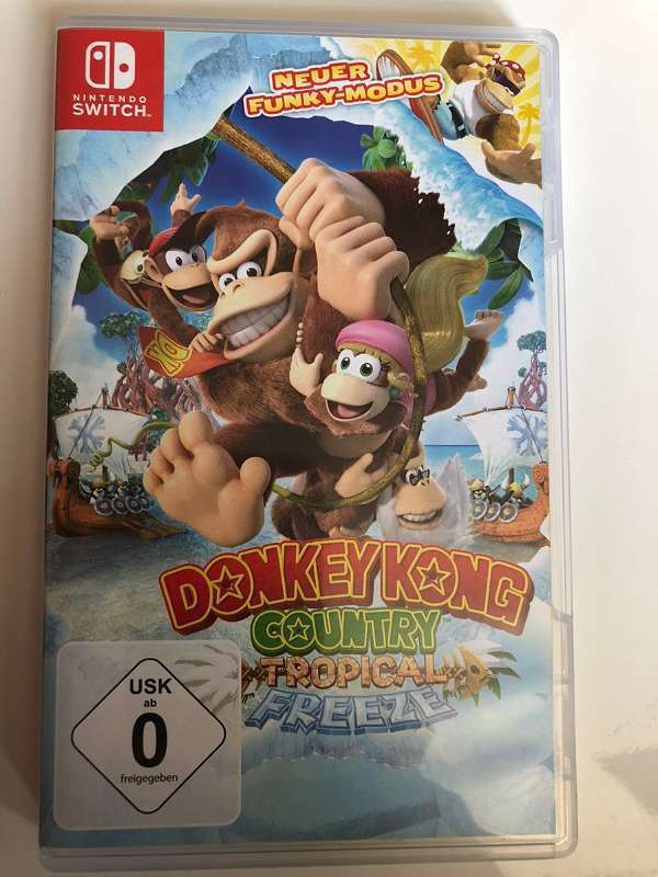 Switch Nintendo Donkey Kong Country tropical Freeze