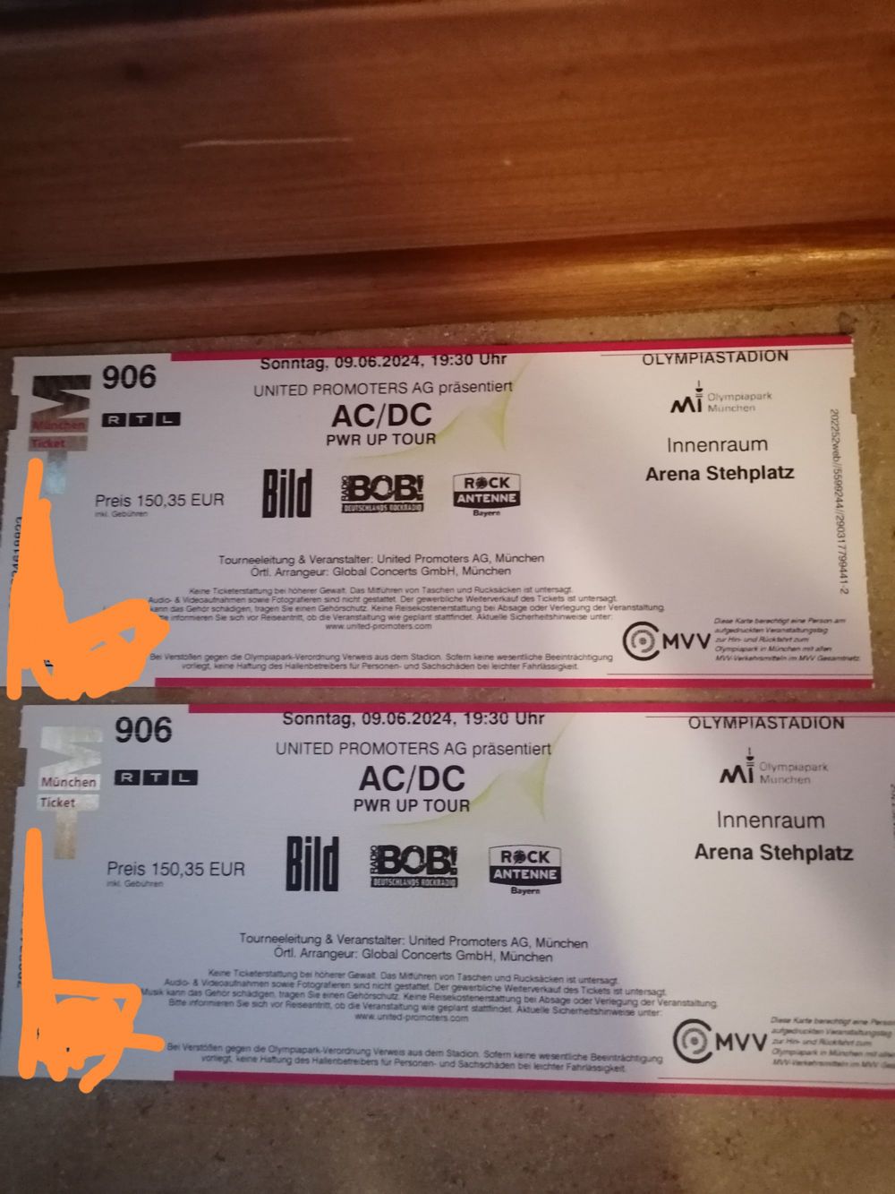 AC DC Tickets München 