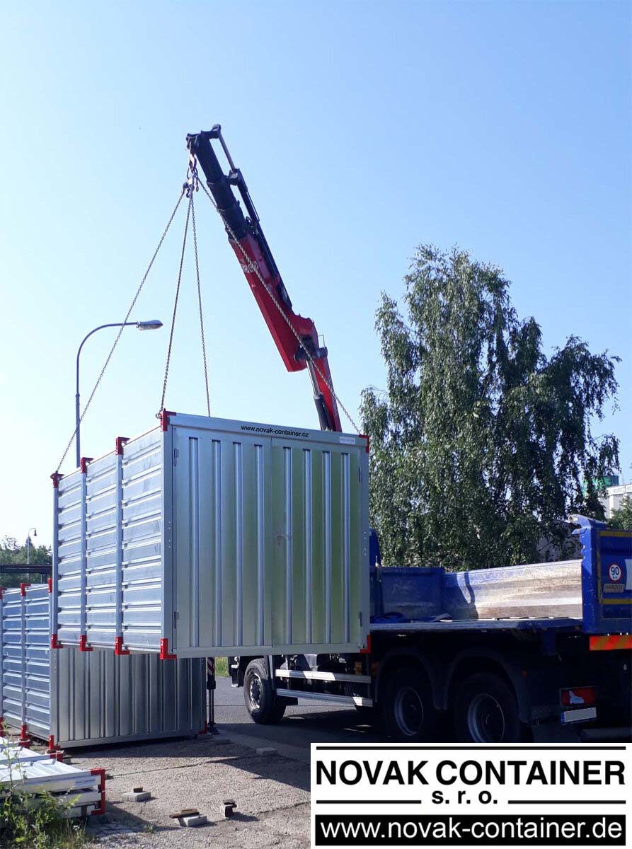 Lagercontainer - Materialcontainer 4m - kostenloser Versand