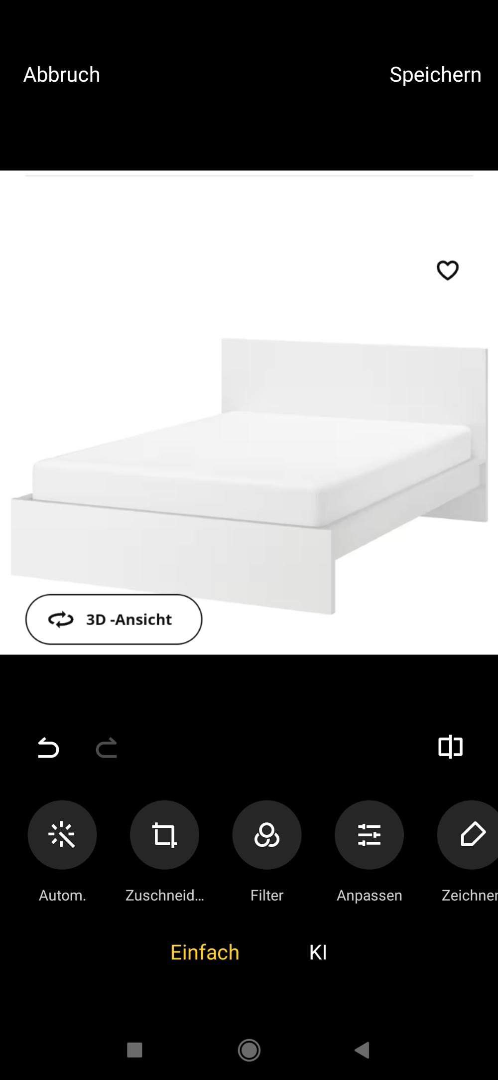 Ikea Malm Bett weiß 140 * 200 cm zu verschenken 