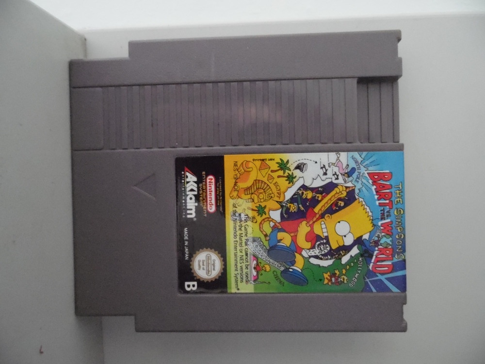 NES Nintendo Spiel The Simpsons 