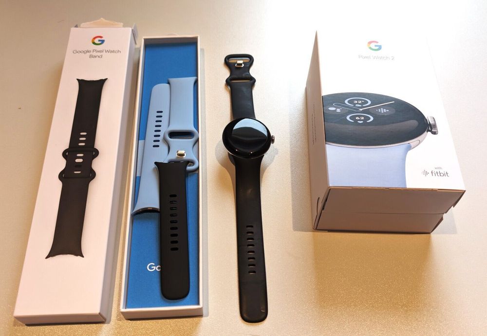  Google Pixel Watch 2 - 41mm in Bay und Schwarz