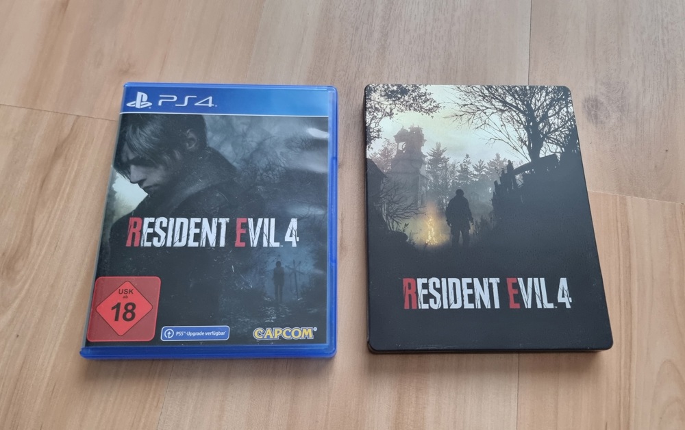 resident evil 4 remake für PS 4 inkl. Steelbook