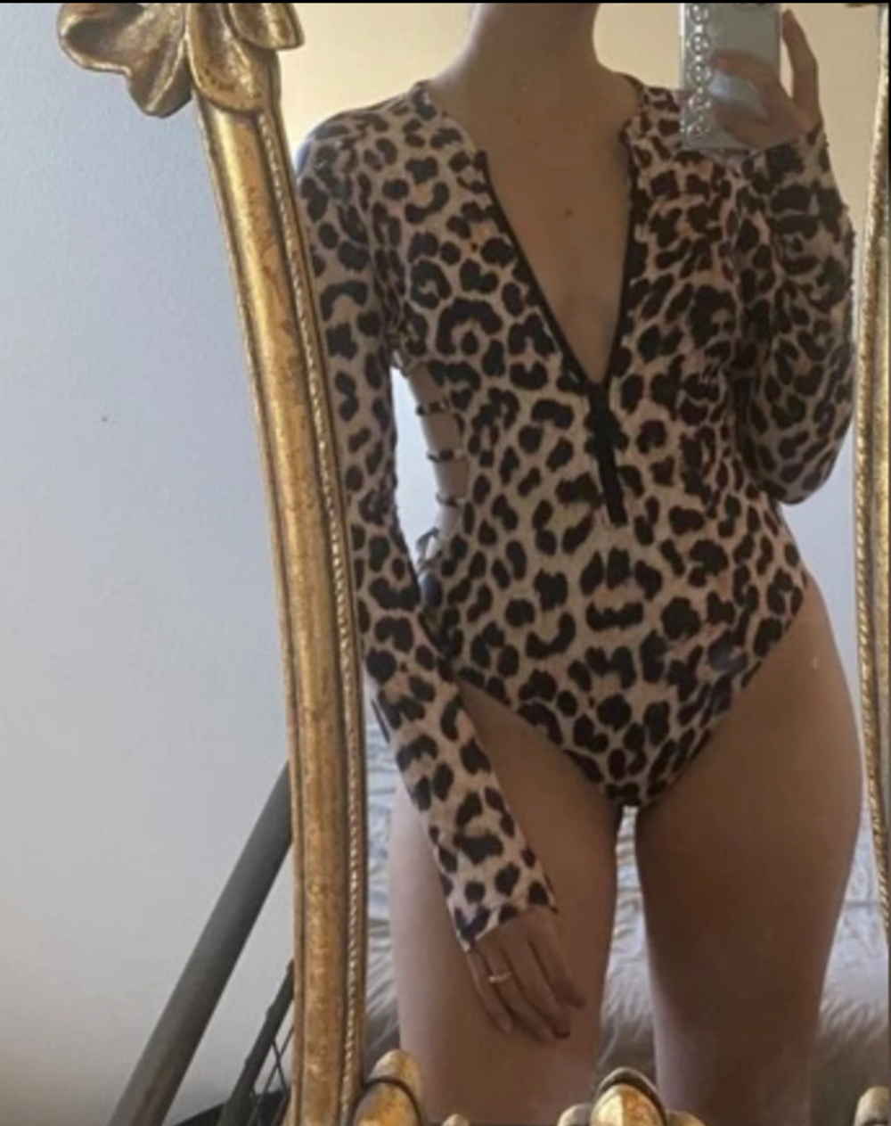 Verkaufe meinen Leopard Badeanzug 