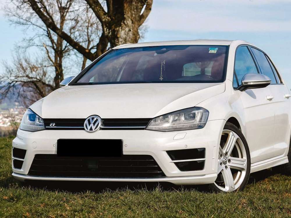 Volkswagen Golf R BMT 4Motion Vollausstattung Oryx Weiß , Volleder