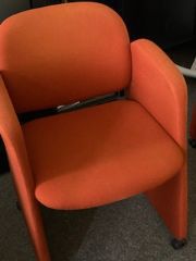 4 Super Sessel mit Rollen Marke Ahrends