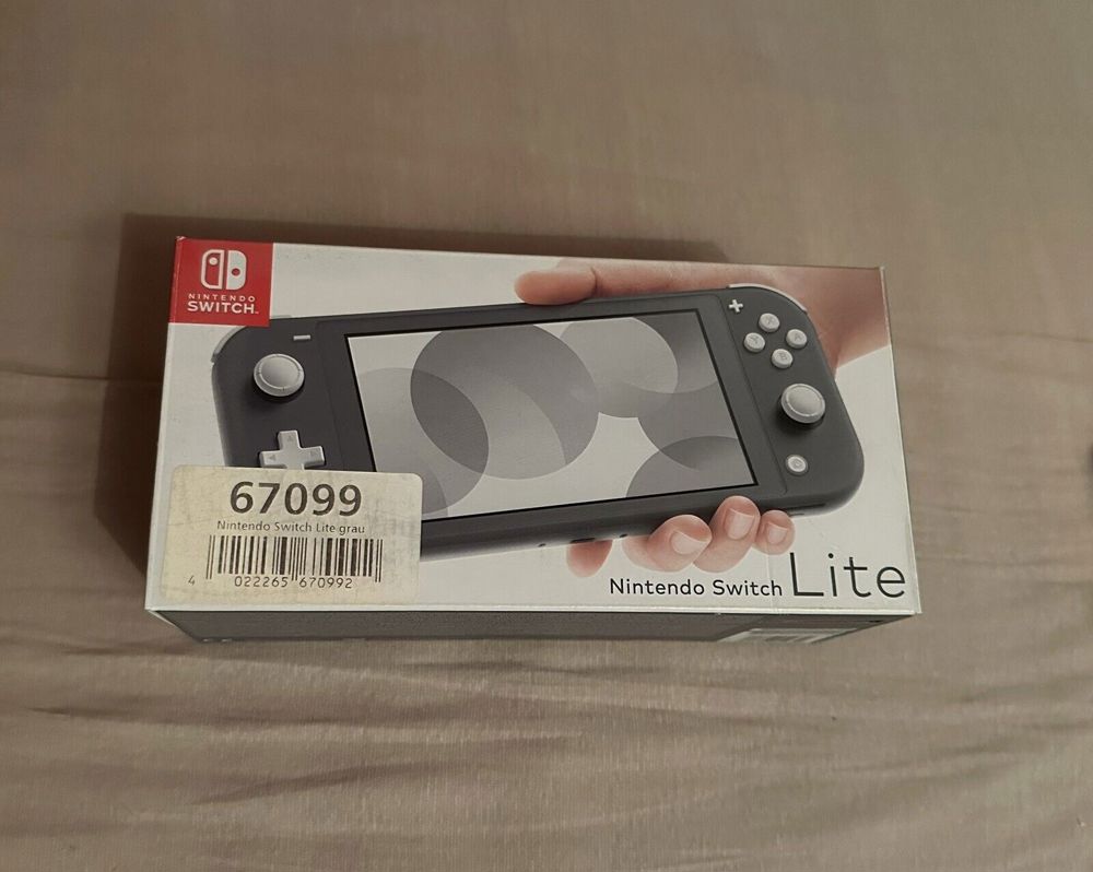 Nintendo Switch Lite - Grau !!WIE NEU!!