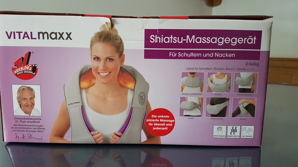 Vital Maxx Shiatsu-massagegerät für Schulter 