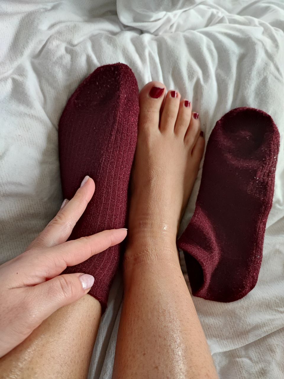 Schöne Füße, schöne Socken