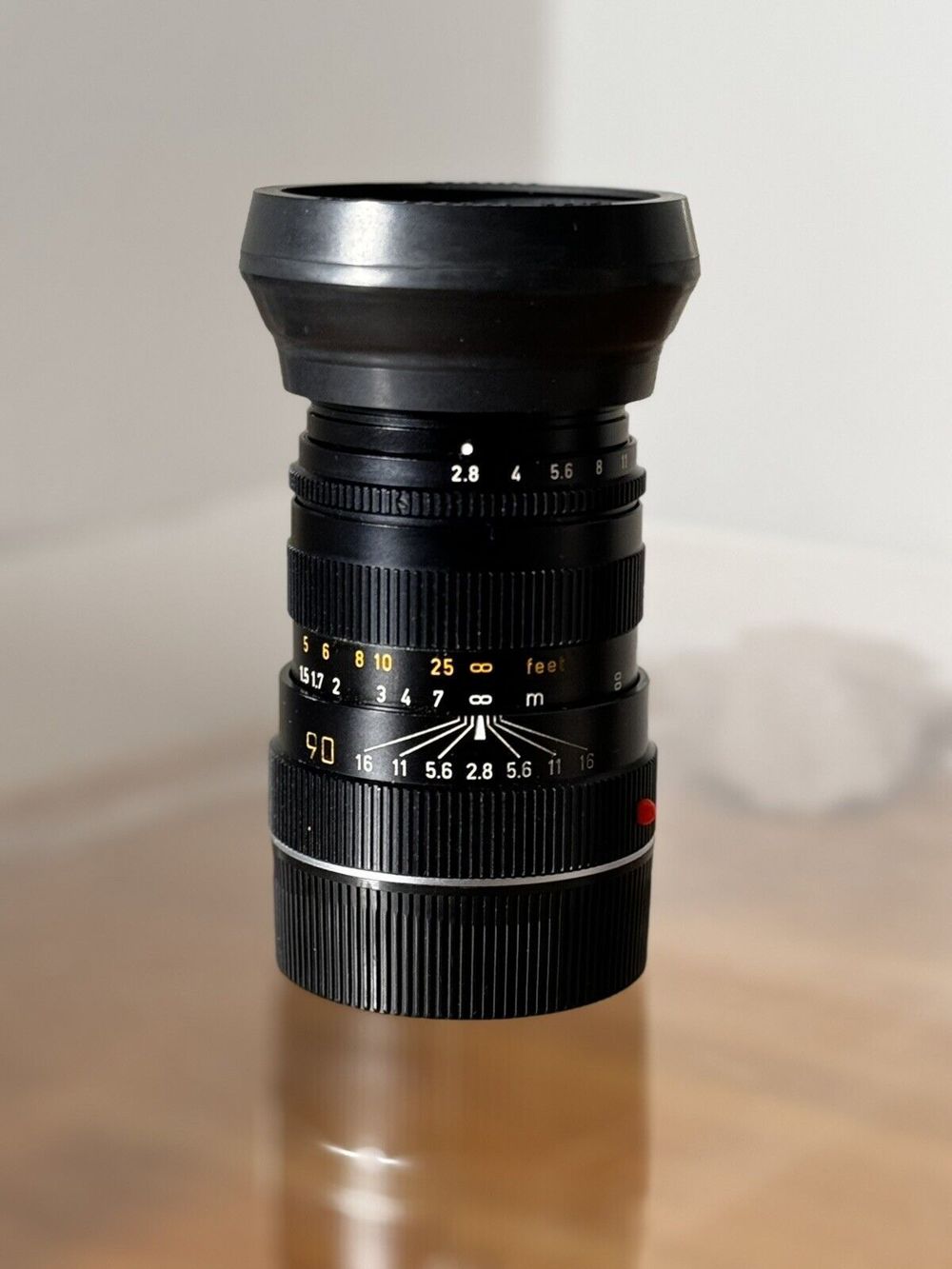  Leitz Lens Made In Canada Tele-Elmarit-M 1:2.8 90