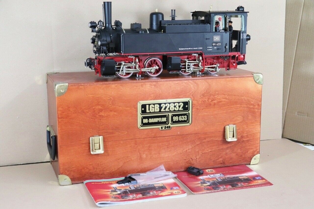 LGB Aster 22832 Digital DB 0 4 4 0 Holzhammer Klasse Br 99 633 Lokomotive