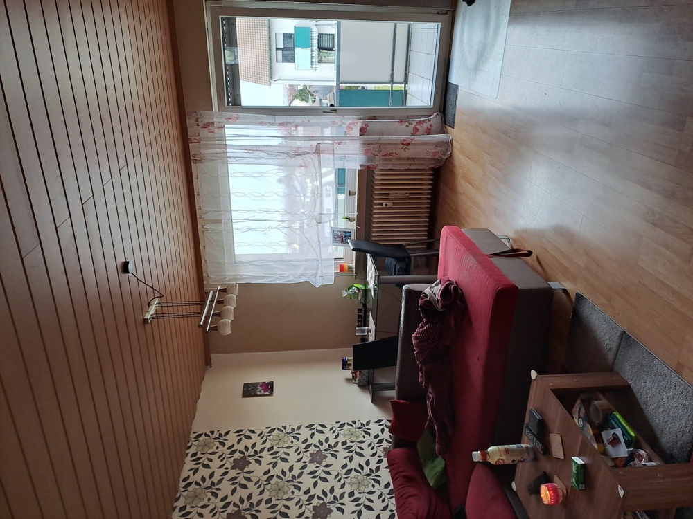 In Biebesheim: Gepflegte Wohnung mit drei Zimmern und 2 Balkone