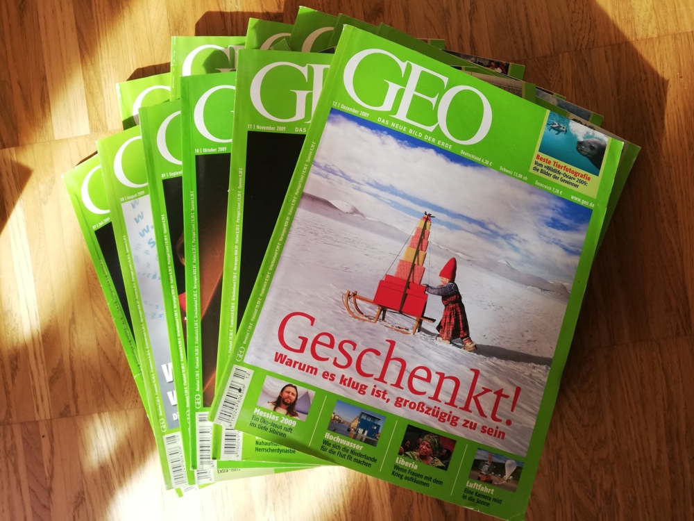 Geo Magazine 2009 - 2020