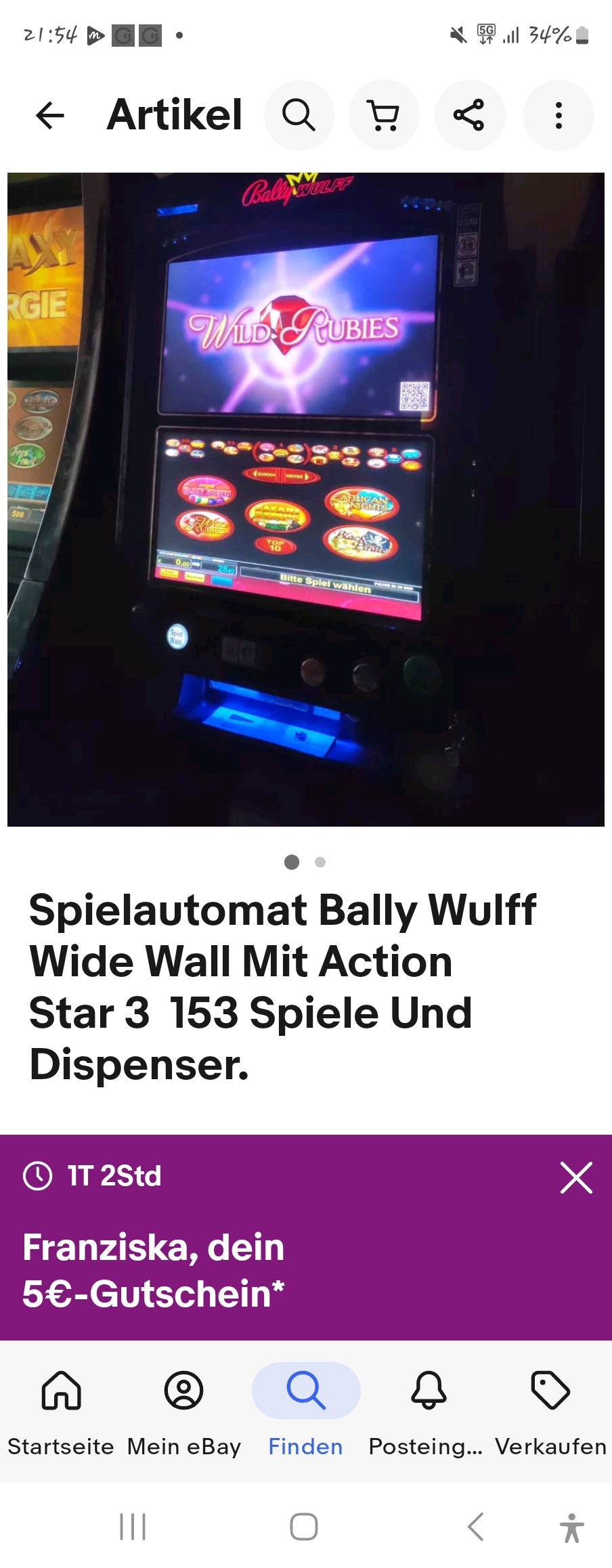 Bally wulff spielautomat