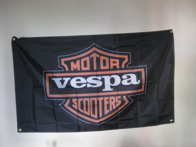 Vespa LX 50,Primavera, GTS, Sprint,PK,PX etc. Große Flagge 90x150; ++NEU++