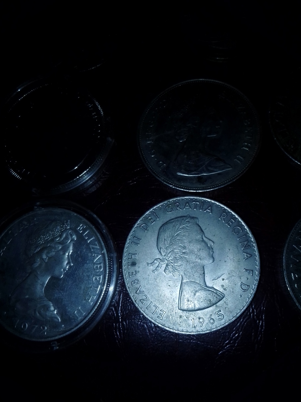 Münzen Königin Elisabeth