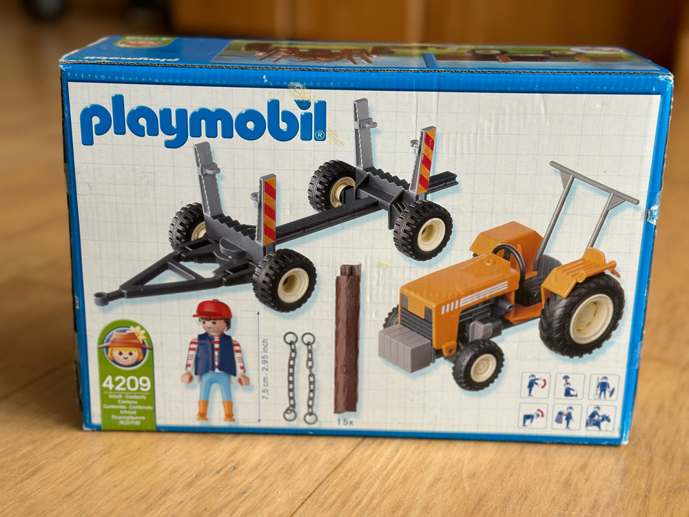 Playmobil 4209 Traktor mit Anhänger