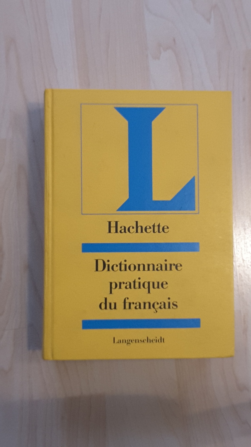 Einsprachiges Französisch Wörterbuch Langenscheidt, 1248 Seiten