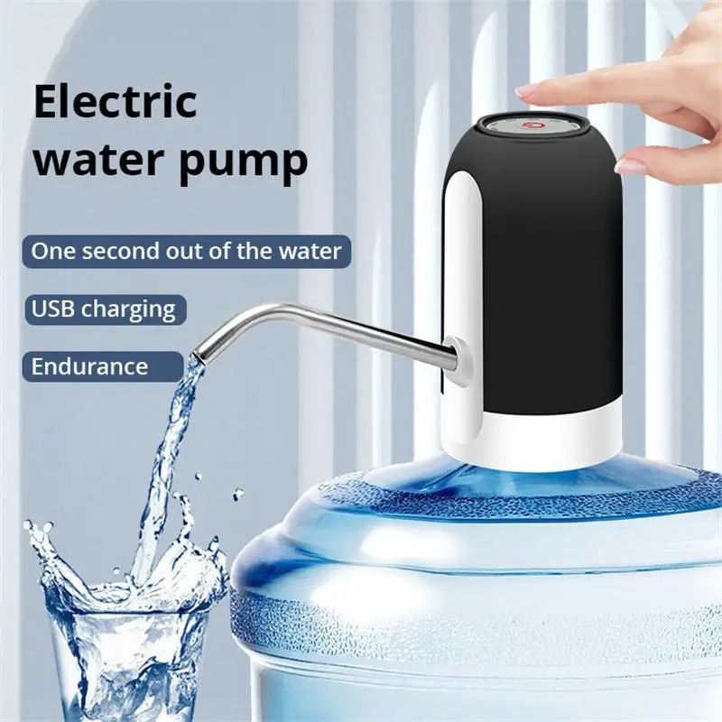 Elektrischer Wasserspender für Büro Wartezimmer Arzt Praxis Kompatibel mit Flaschen USB Aufladung