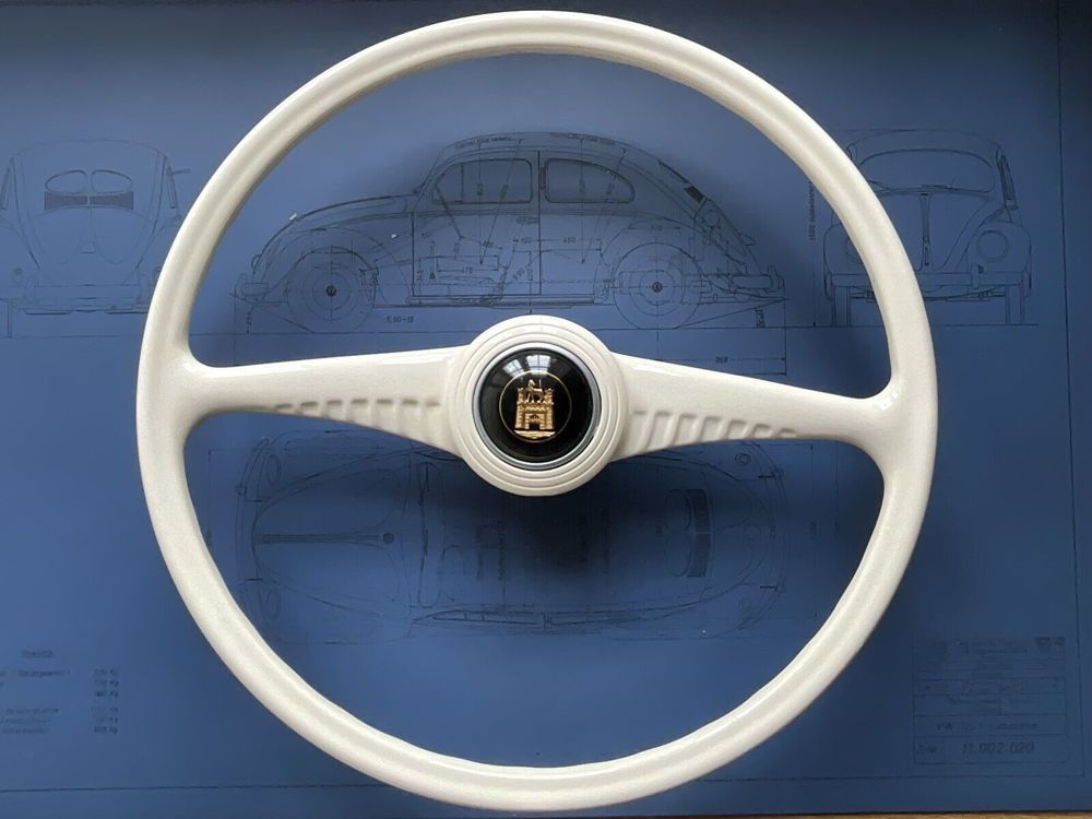 Autoteile VW Kfer Brezel Brezelkfer Ovali Batwing Lenkrad original VW Petri VDM