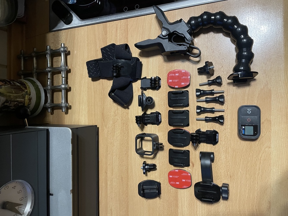 Go Pro Kamerazubehör viel Zubehör,