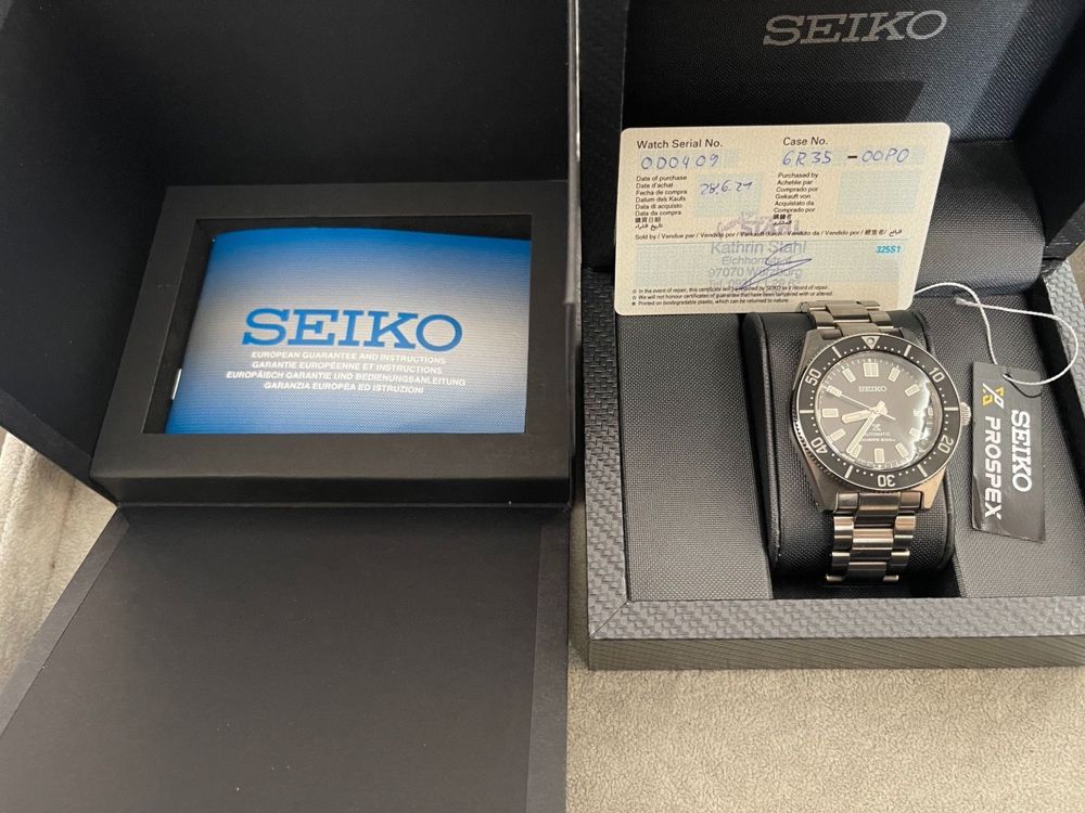 Seiko SPB143J - Fullset Uhr