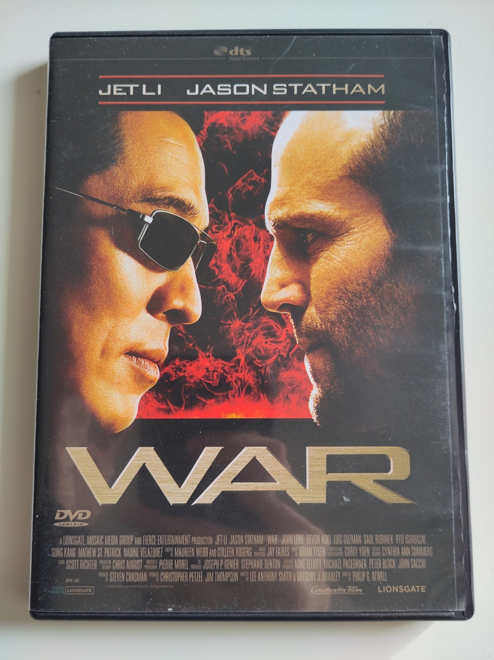 WAR | DVD | FSK 18 Uncut | mit Jet Li + Jason Statham