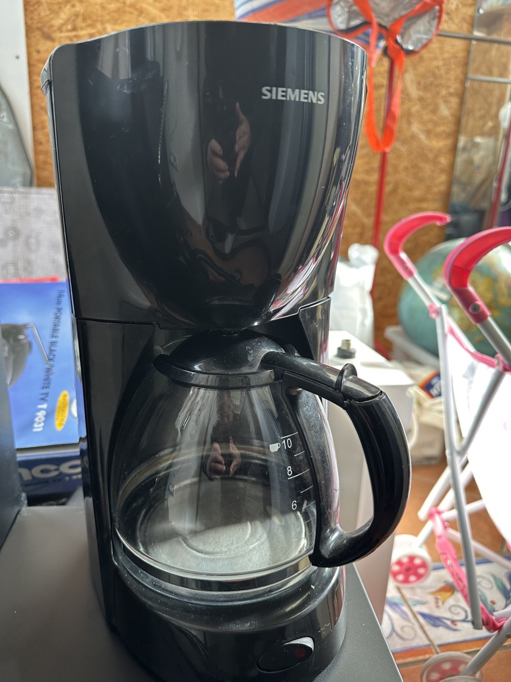 Kaffemaschine Siemens in Schwarz