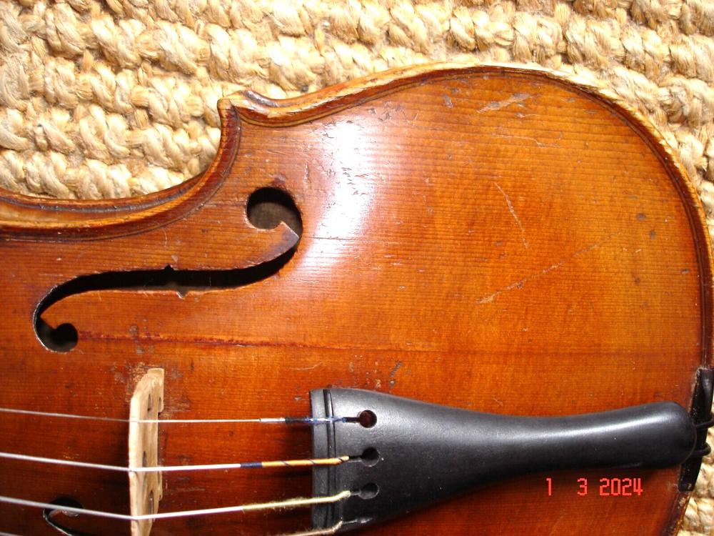  Feine alte Geige Violine 4 4 ca.180 Jahre alt im Fundzustand zum spielbar machen