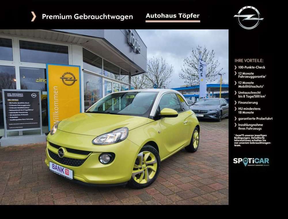 Opel Adam Sondermodell "Jam" mit Garantie  Insp. NEU