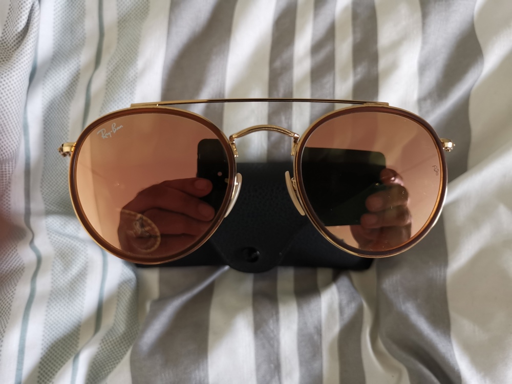 Ray-Ban Unisex Sonnenbrille mit Etui 
