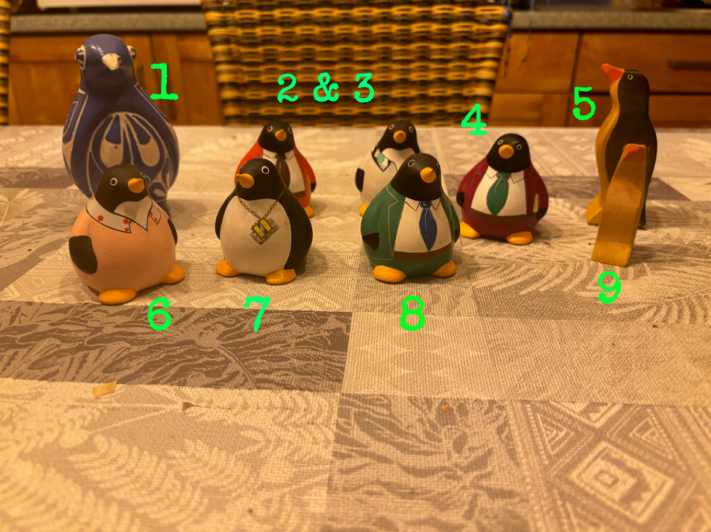 verschiedene Pinguin Figuren VB
