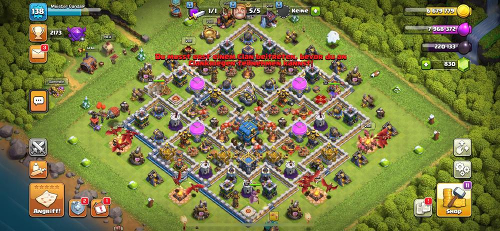 Clash of Clans Account th12