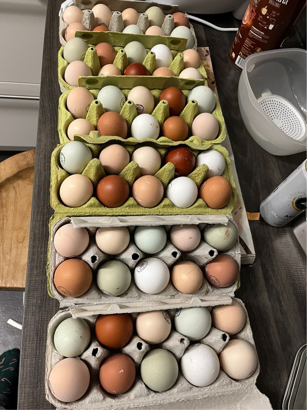  Eier aus Freilandhaltung