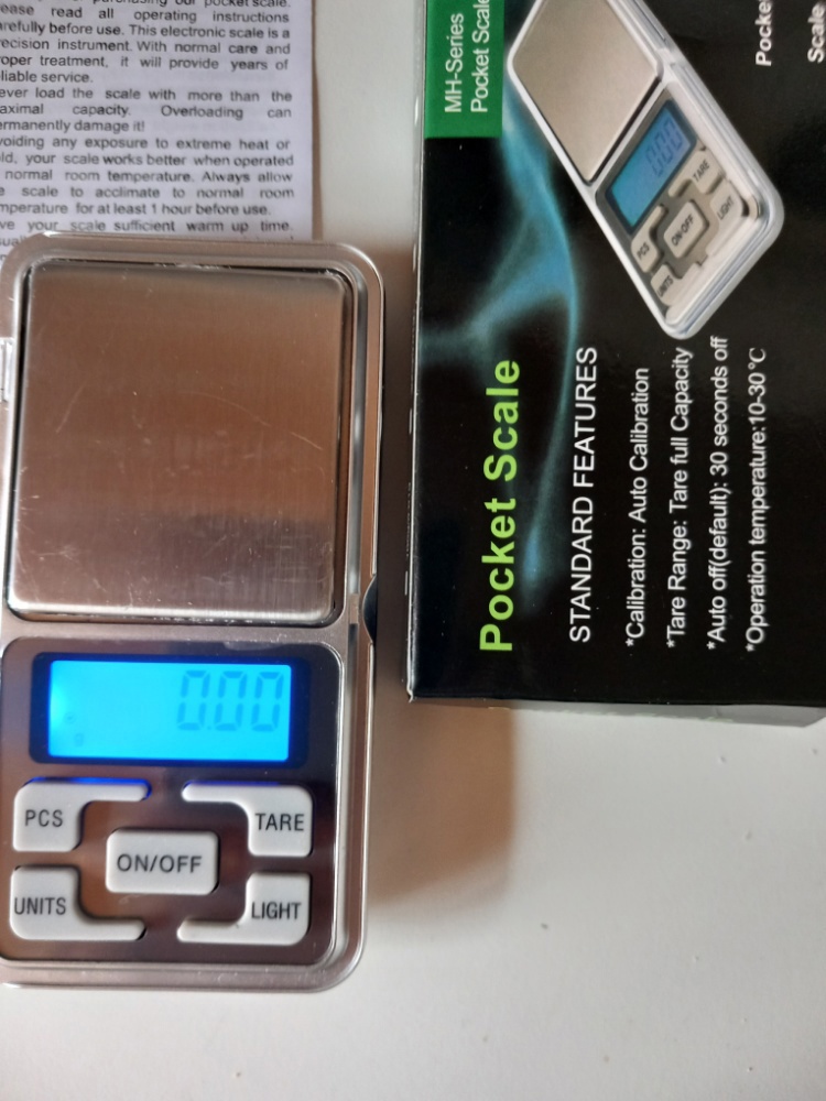 Pocket Waage 0,01 g bis 200g 500