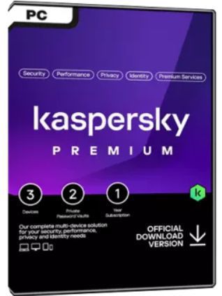 Kaspersky Premium (3 Devices   1 Year) Key wird VIA E-MAIL gesendet