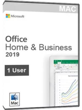 Microsoft Office 2019 Home & Business MAC (1 User) Key wird via mail gesendet 