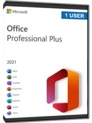 Microsoft Office 2021 Professional Plus (1 User) Key via E-Mail