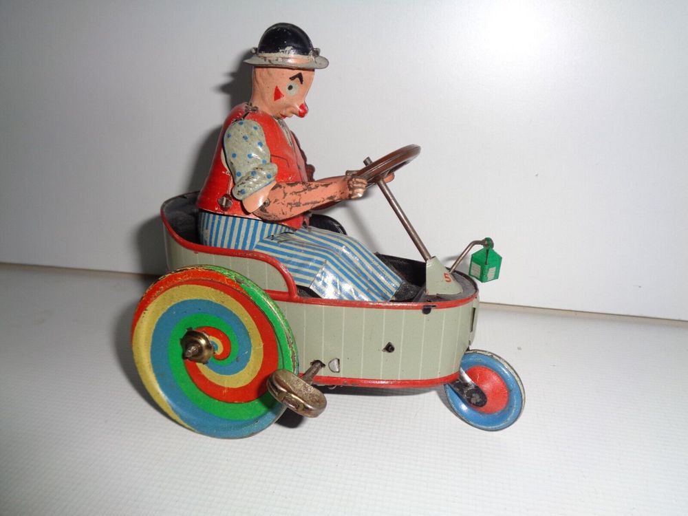  lehmann PETER 503 landwirt im dreirad auto 1920 30 germany tin toy