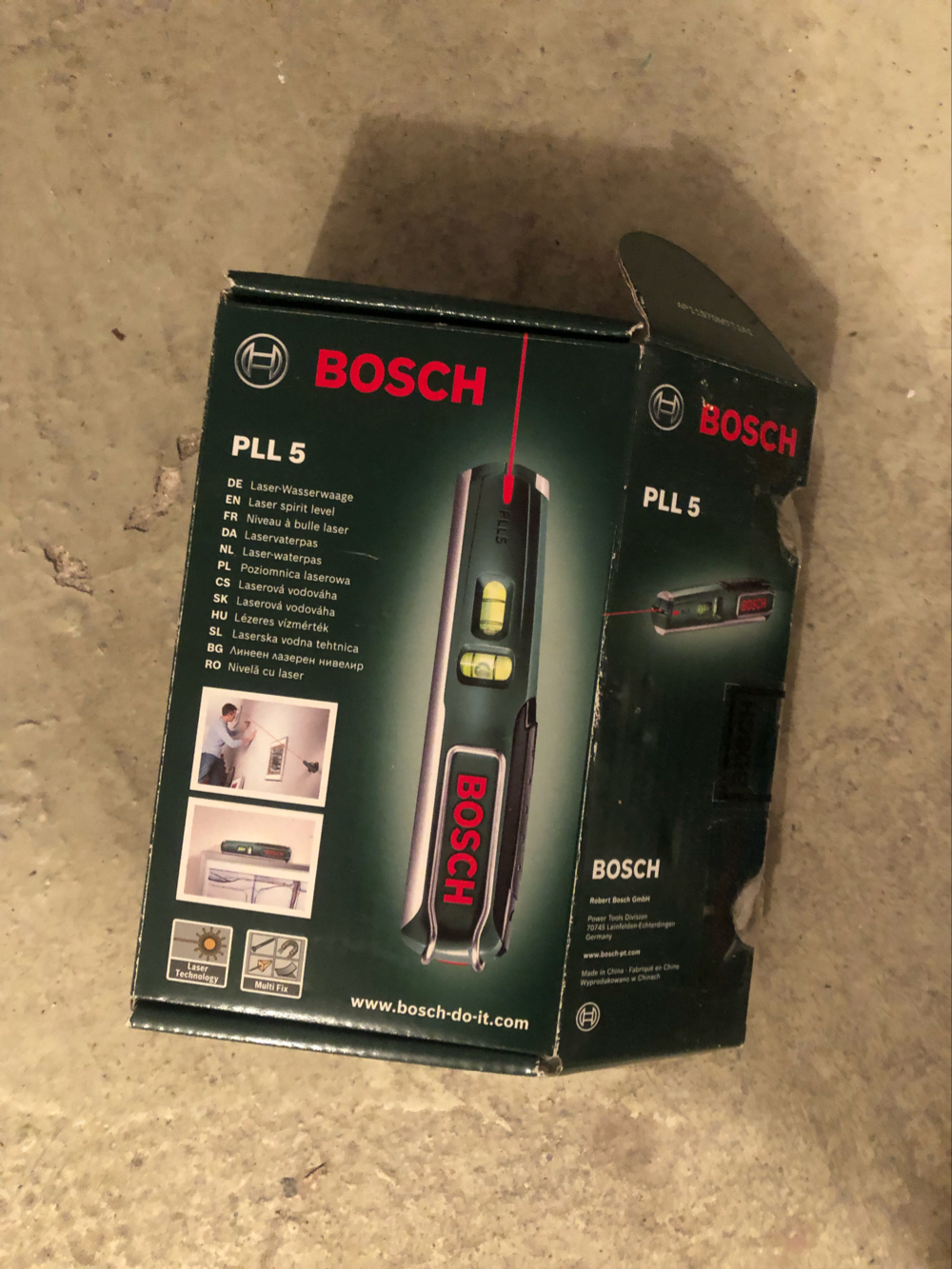 Bosch PLL 5 Werkzeug 
