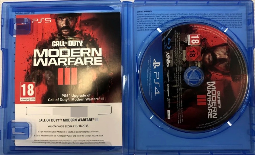    Call of Duty: Modern Warfare III - Code   Downloadcode   Key   Serial für die PS5   