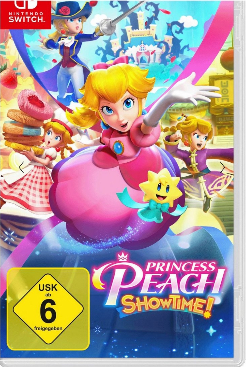 Nitendo Switch Spiel Princess Peach Showtime 