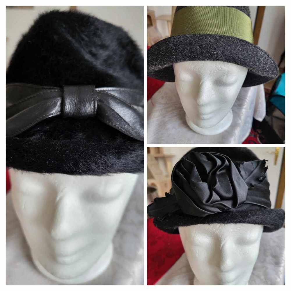 Drei alte Hüte Vintage , jeder Hut 15 Euro