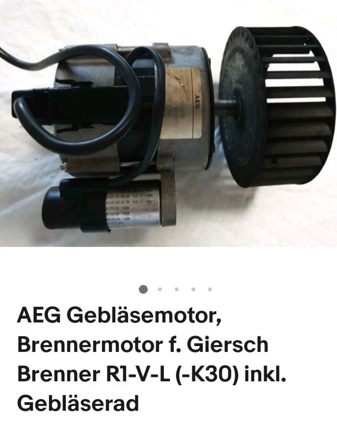 AEG Gebläsemotor