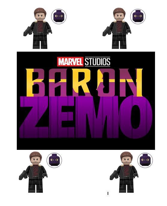 Baron Zemo  Marvel Minifigur  Aus dem Film  Avenger 