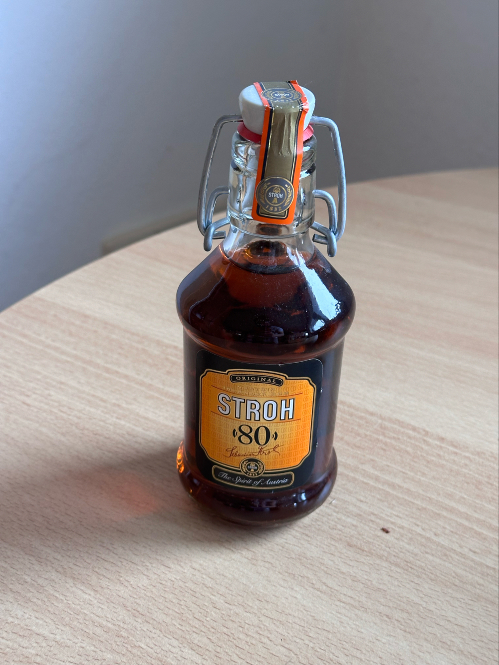 Stroh 80 Rum - 0,2 Liter - Bügelflasche - NEU