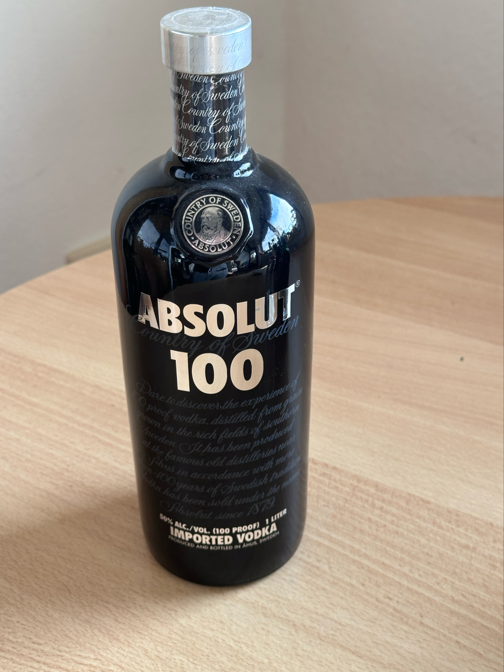 Vodka Absolut 100 - 1 Liter - NEU