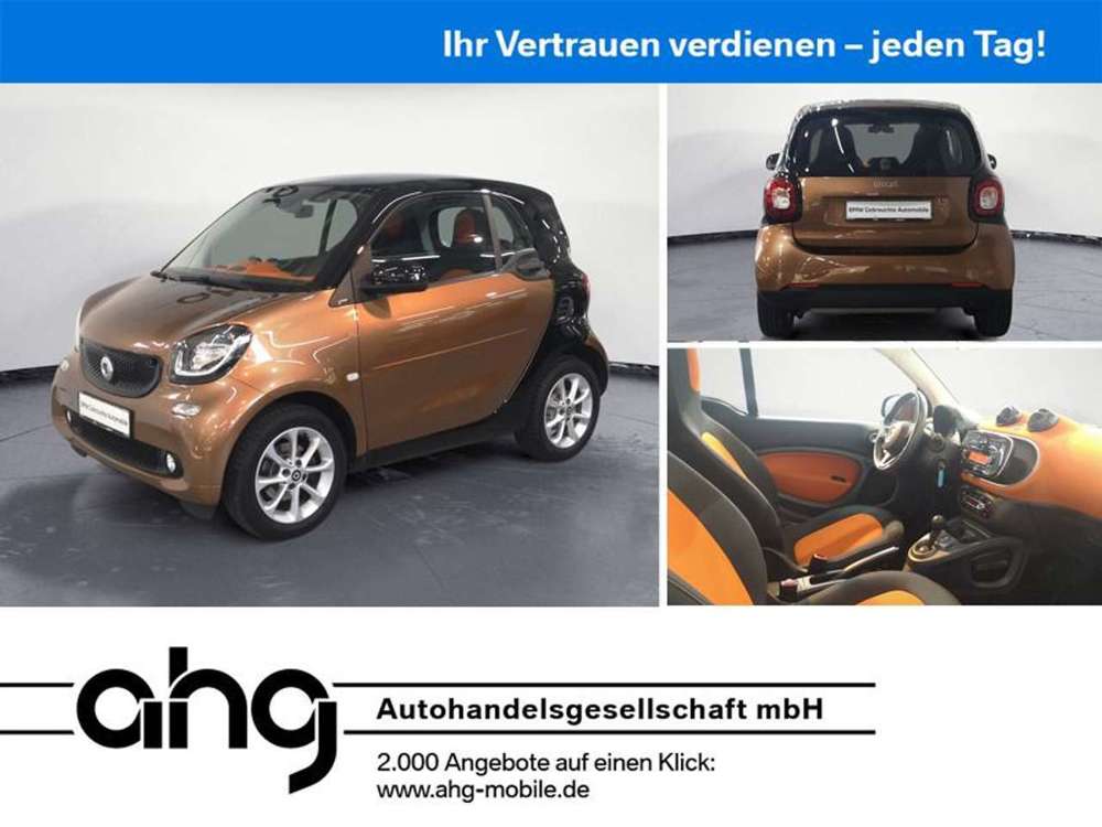 smart forTwo fortwo coupé 1.0 passion Panoramadach Bluetooth