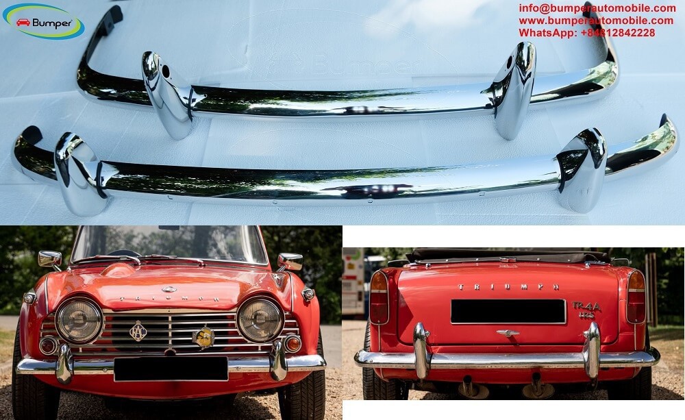  Triumph TR4A, TR4A IRS, TR5, TR250 (1965-1969) bumpers